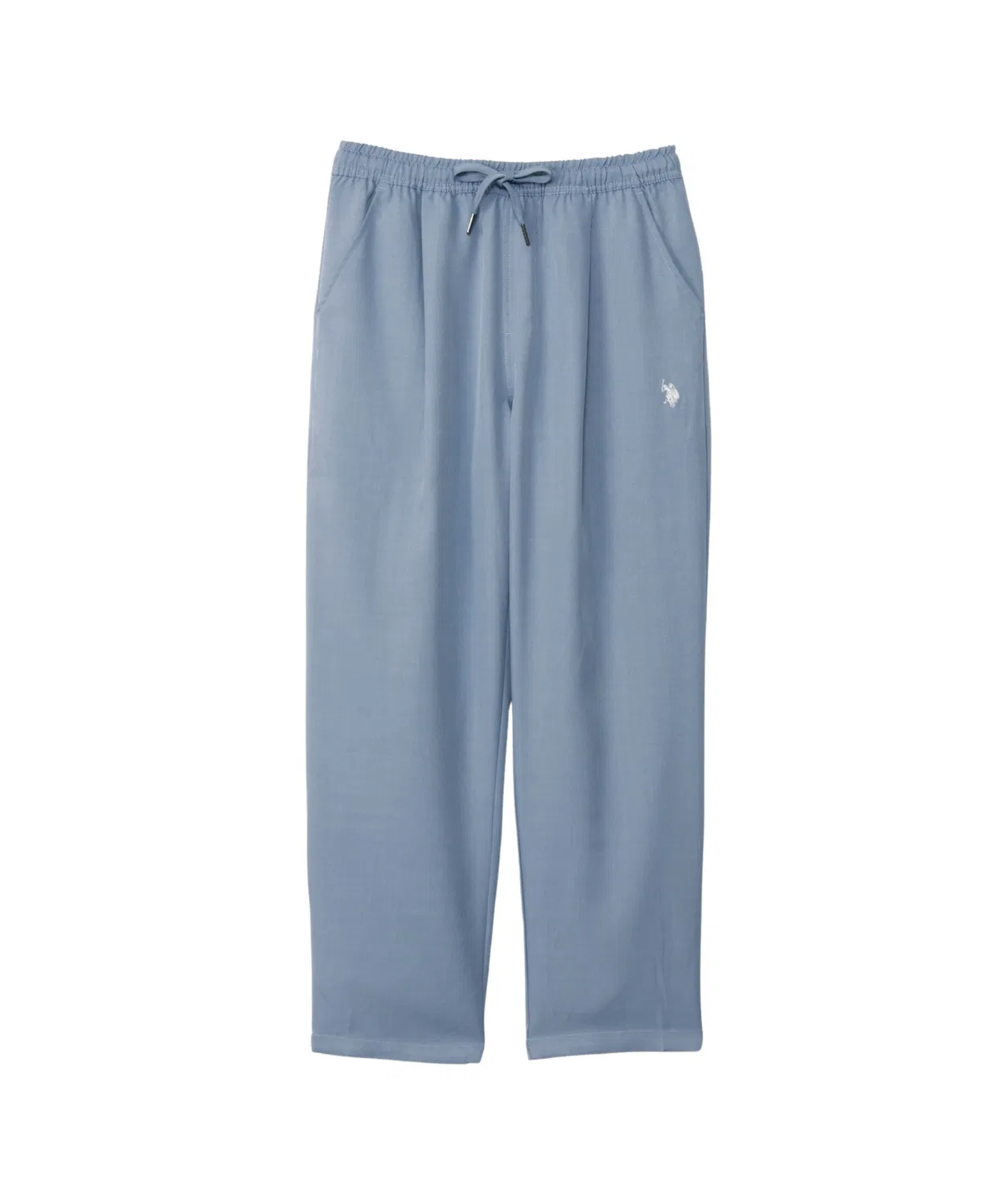 Мужские широкие брюки-чинос из политропикала с логотипом U.S. POLO ASSN., Blue Grey