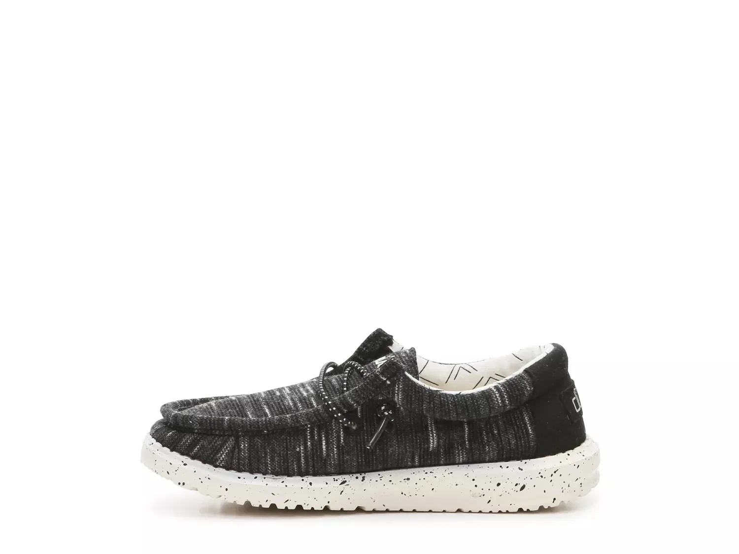 Слипоны Wally Stretch Slip-On, HEYDUDE, черный — фото 3