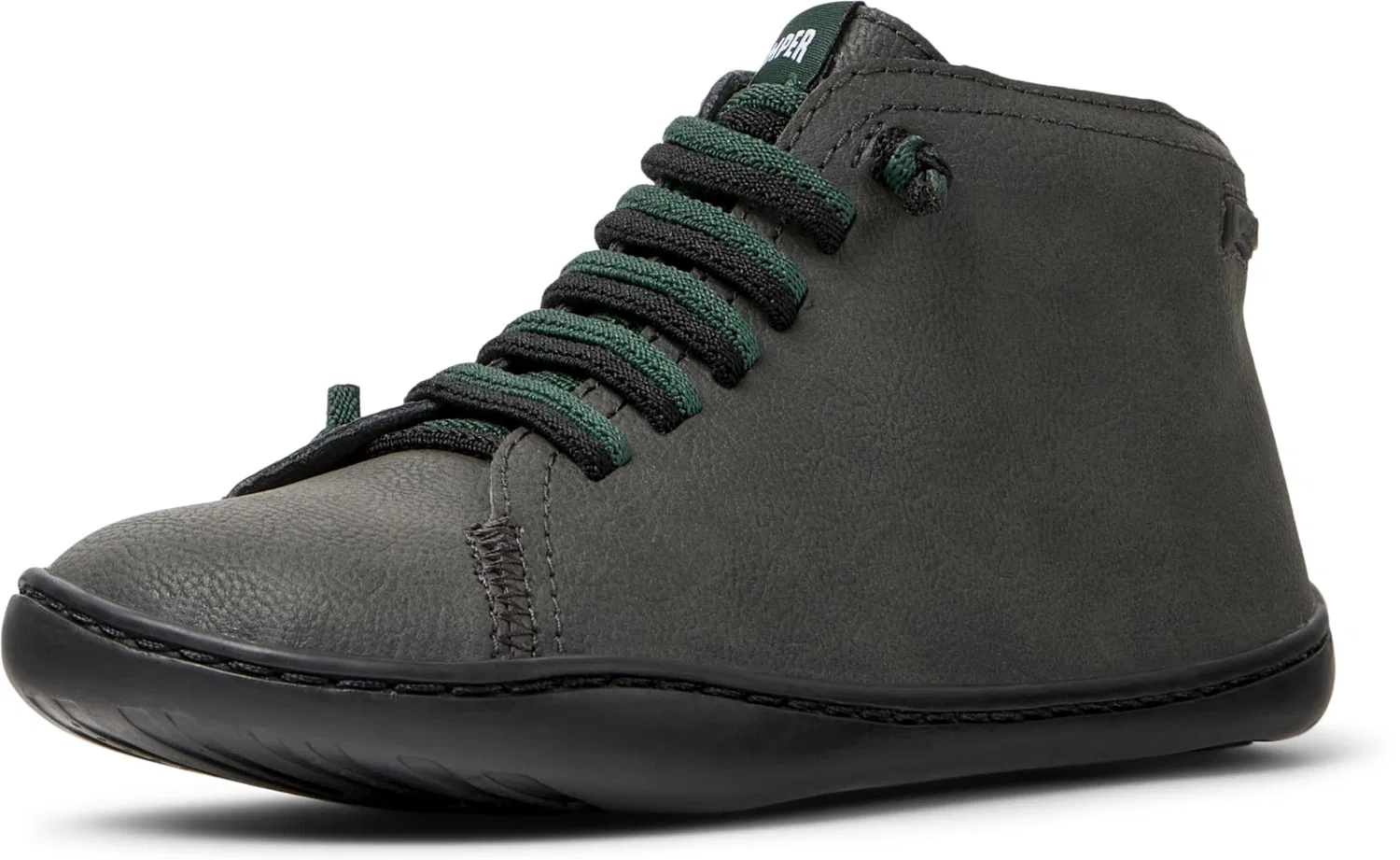 Ботинки детские Camper Peu Cami 90019, с эластичными шнурками, Dark Grey