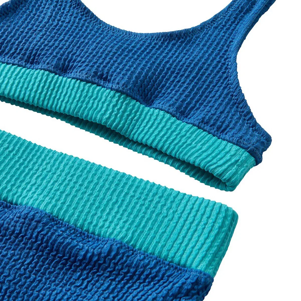 Детский комплект бикини из жатой ткани Seaesta Surf, Indigo — фото 2