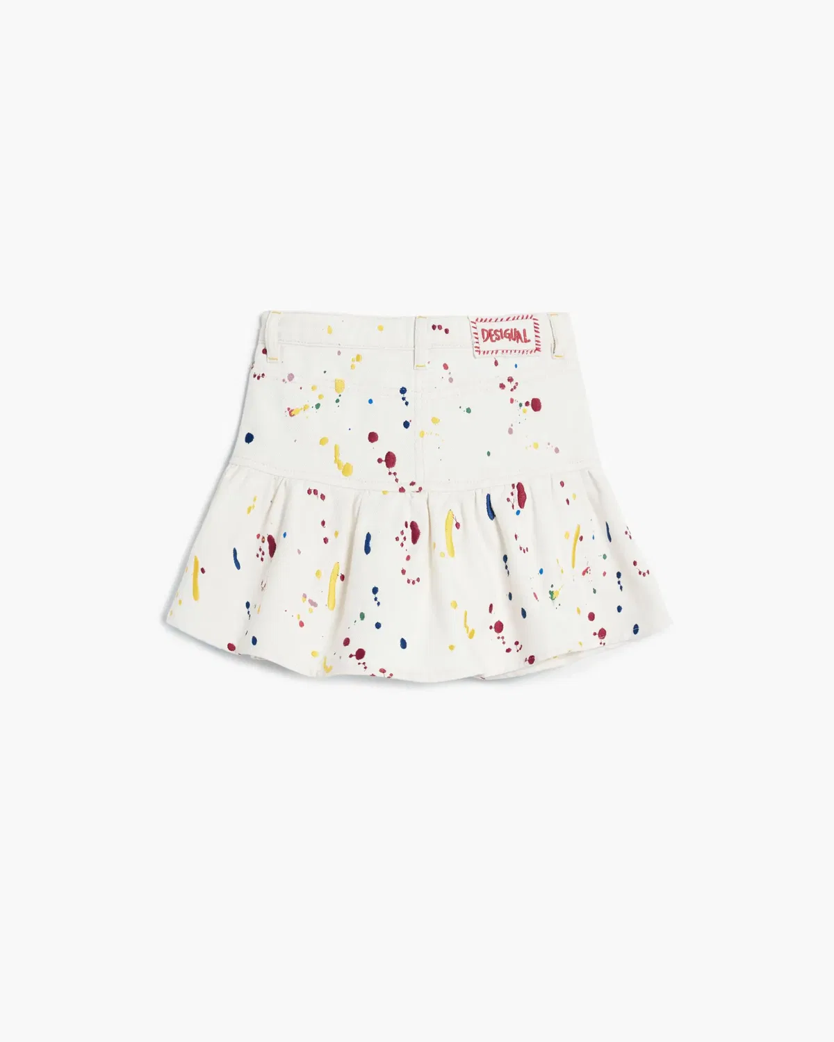 Детская юбка для девочек с принтом Splash Desigual, Multicolor — фото 2