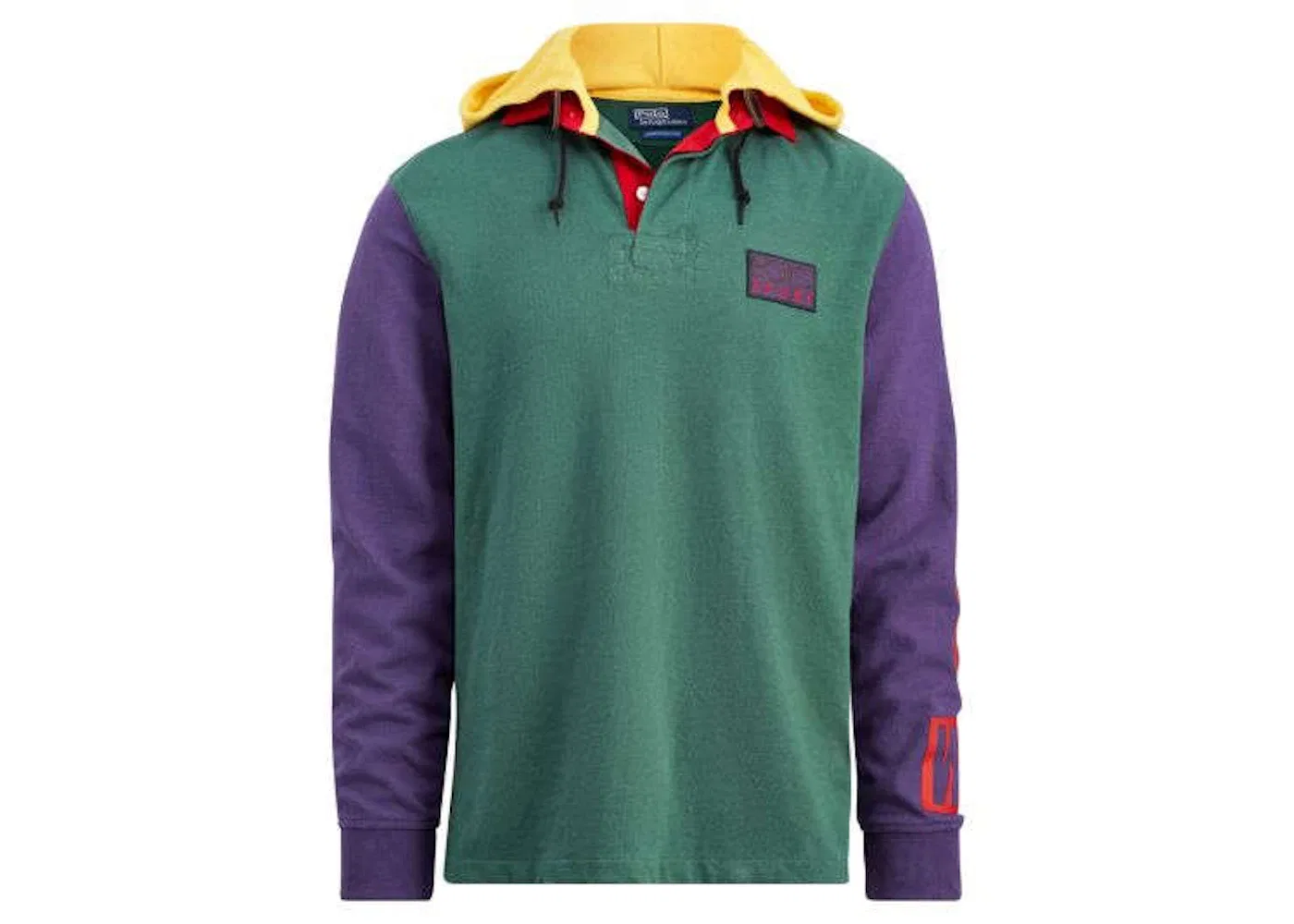 Мужская футболка с длинным рукавом Rugby Polo Ralph Lauren, Pine