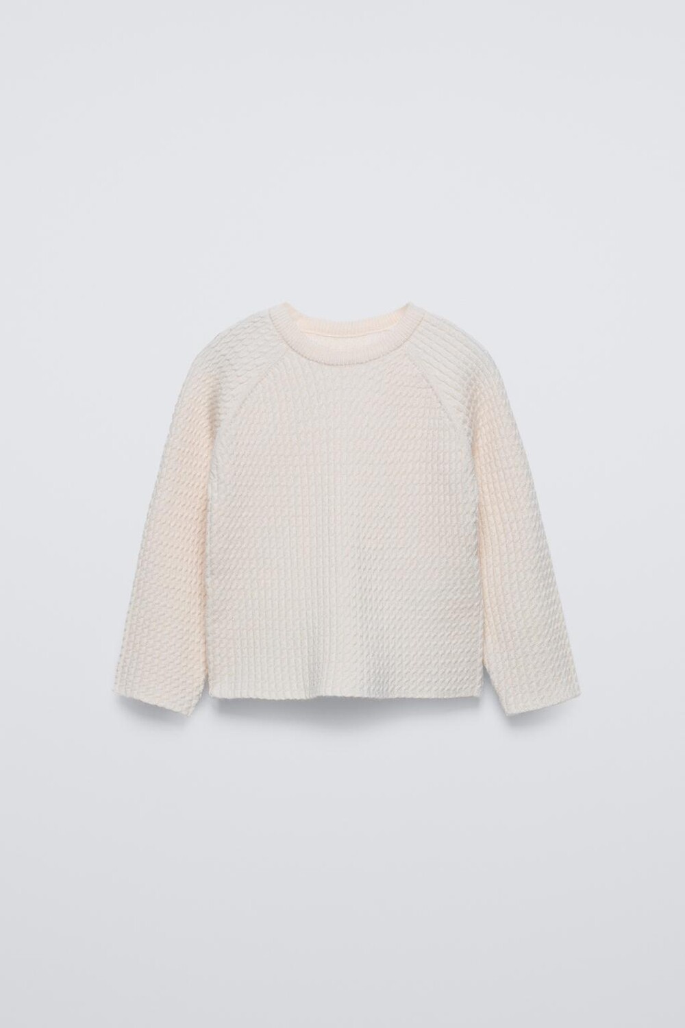 

Свитер с клещами ZARA, экрю