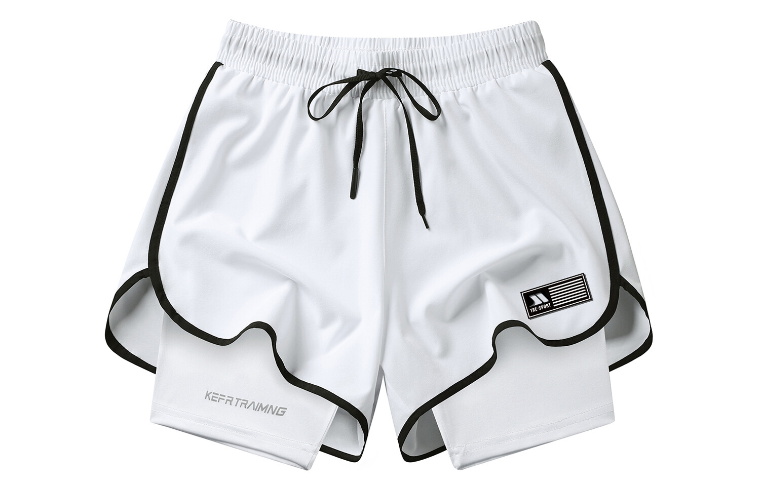 

TRESPASS Повседневные шорты унисекс, Армейский зеленый — однослойный (брюки 5 минут)