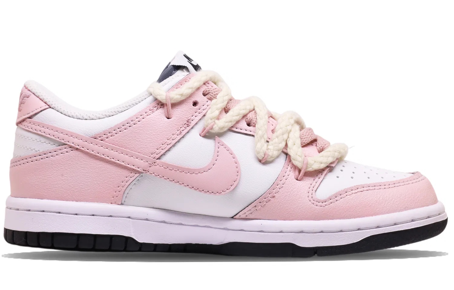 Детские скейтбординг-кроссовки с принтом собаки Pink Nike — фото 3
