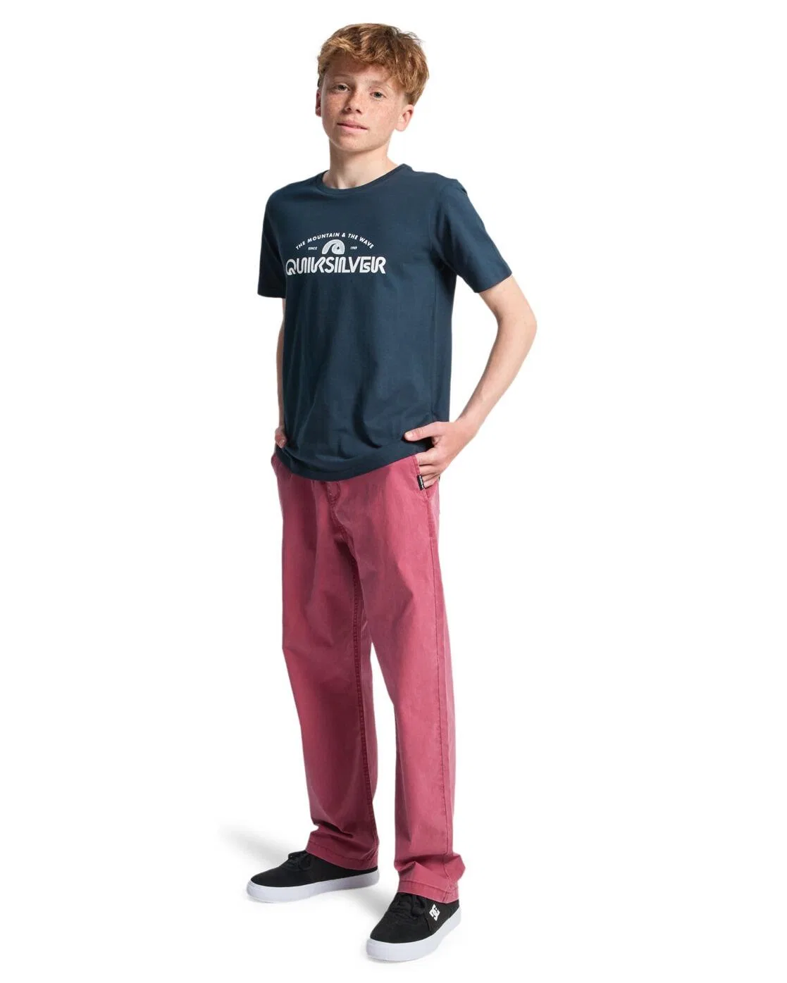 Детская футболка с принтом EV CORPO CLASSIC Quiksilver, Kosmosblau — фото 4