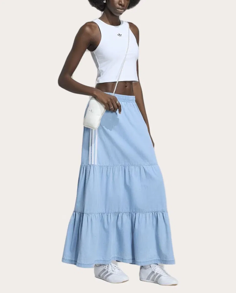 Повседневная женская юбка Adidas Originals - разноцветная — фото 3