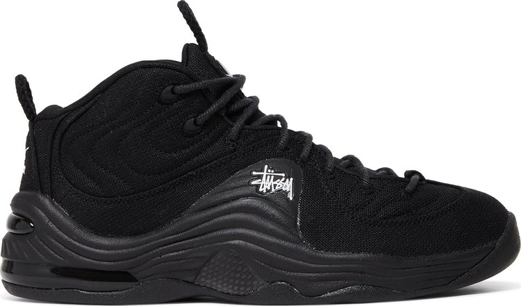 Кроссовки Nike Stussy x Air Penny 2 'Black', черный - фото