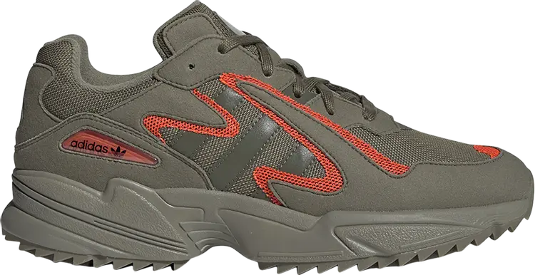 

Кроссовки Adidas Yung-96 Chasm Trail 'Raw Khaki', зеленый