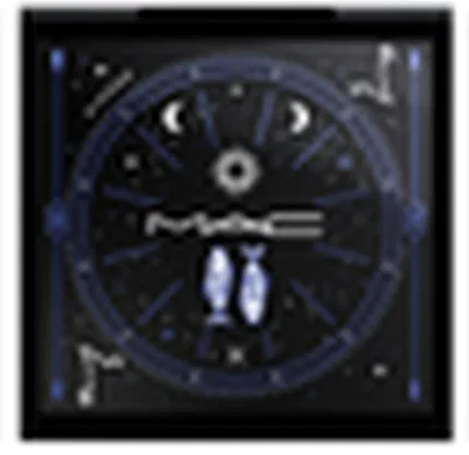 Палетка для макияжа Pro Colour Empty Plastic Makeup Palette Pisces Mac, Черный