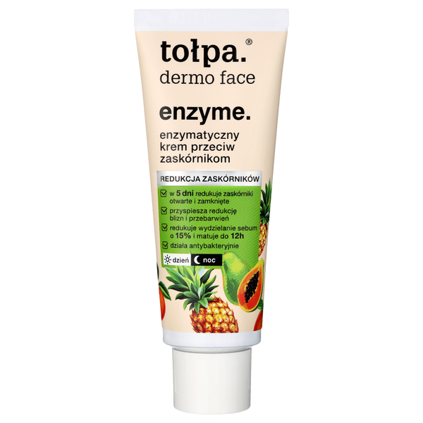

Крем для лица ферментативный против черных точек, 40 мл Tołpa Dermo face enzyme