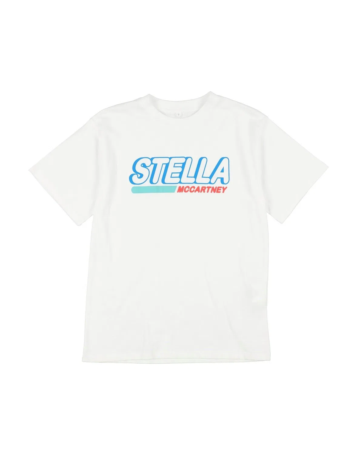 Детская футболка с коротким рукавом Stella Mccartney Kids, белый