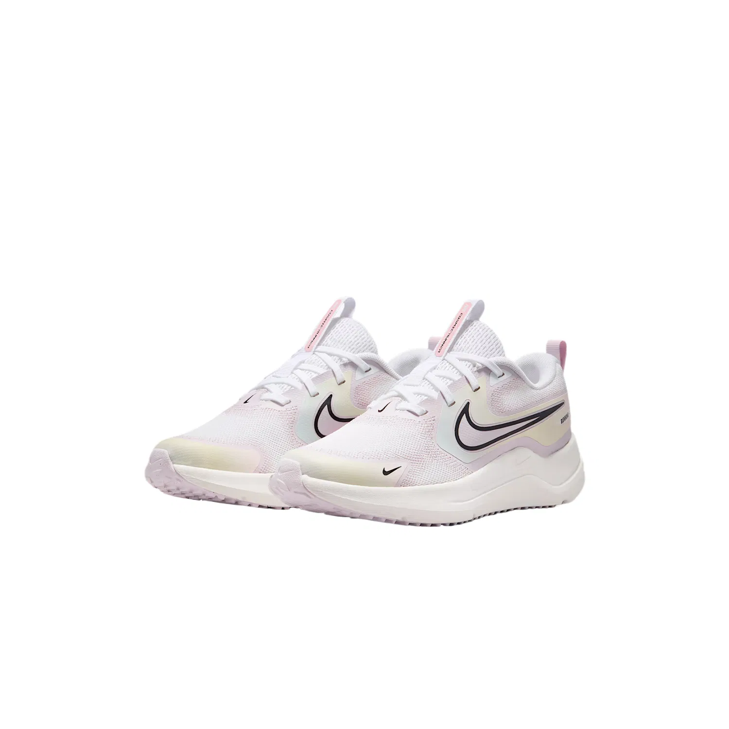 Детские кроссовки для бега Cosmic Runner, Nike, White/Bleached Light Purple/Sail White/Black — фото 3