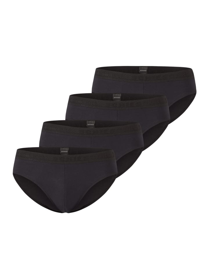 

Schiesser Трусы/нижнее белье для подростков (мальчиков) из органического хлопка 95/5, черного цвета