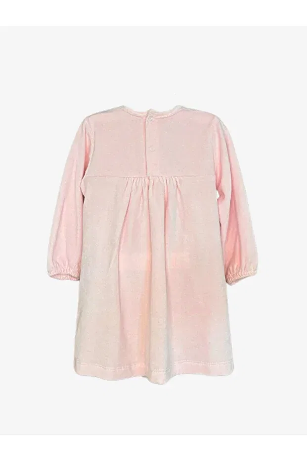 Детское платье из вельвета для девочек Flexi, Pink — фото 2