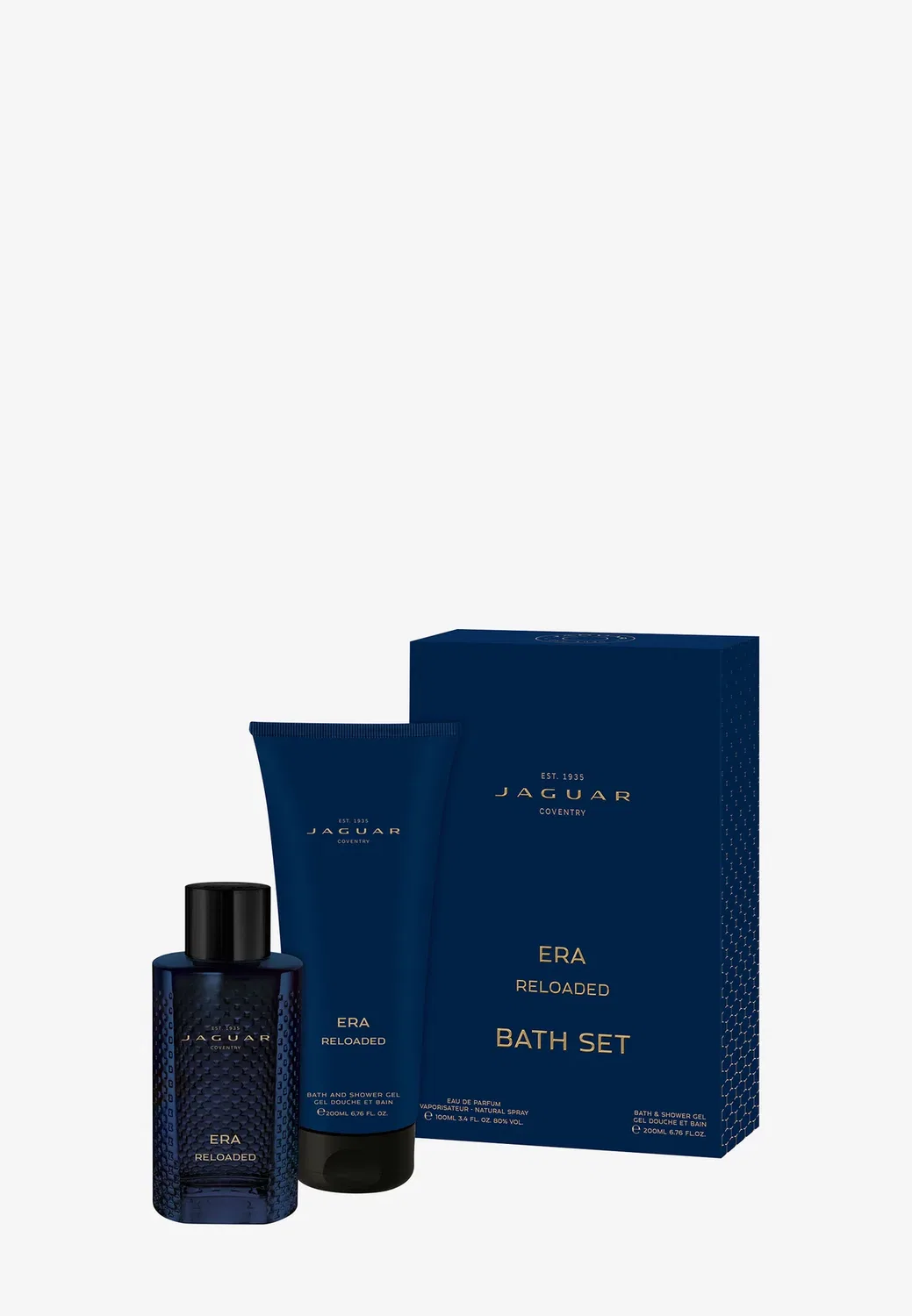 Набор Era Reloaded: парфюмерная композиция EDP 100 мл + гель для душа 200 мл - набор ароматов Jaguar Fragrances, One Size