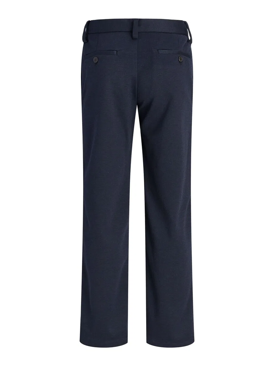 Детские брюки Jack & Jones Junior Regular Pants 'JPSTOLLIE DEVON' темно-синего цвета — фото 3