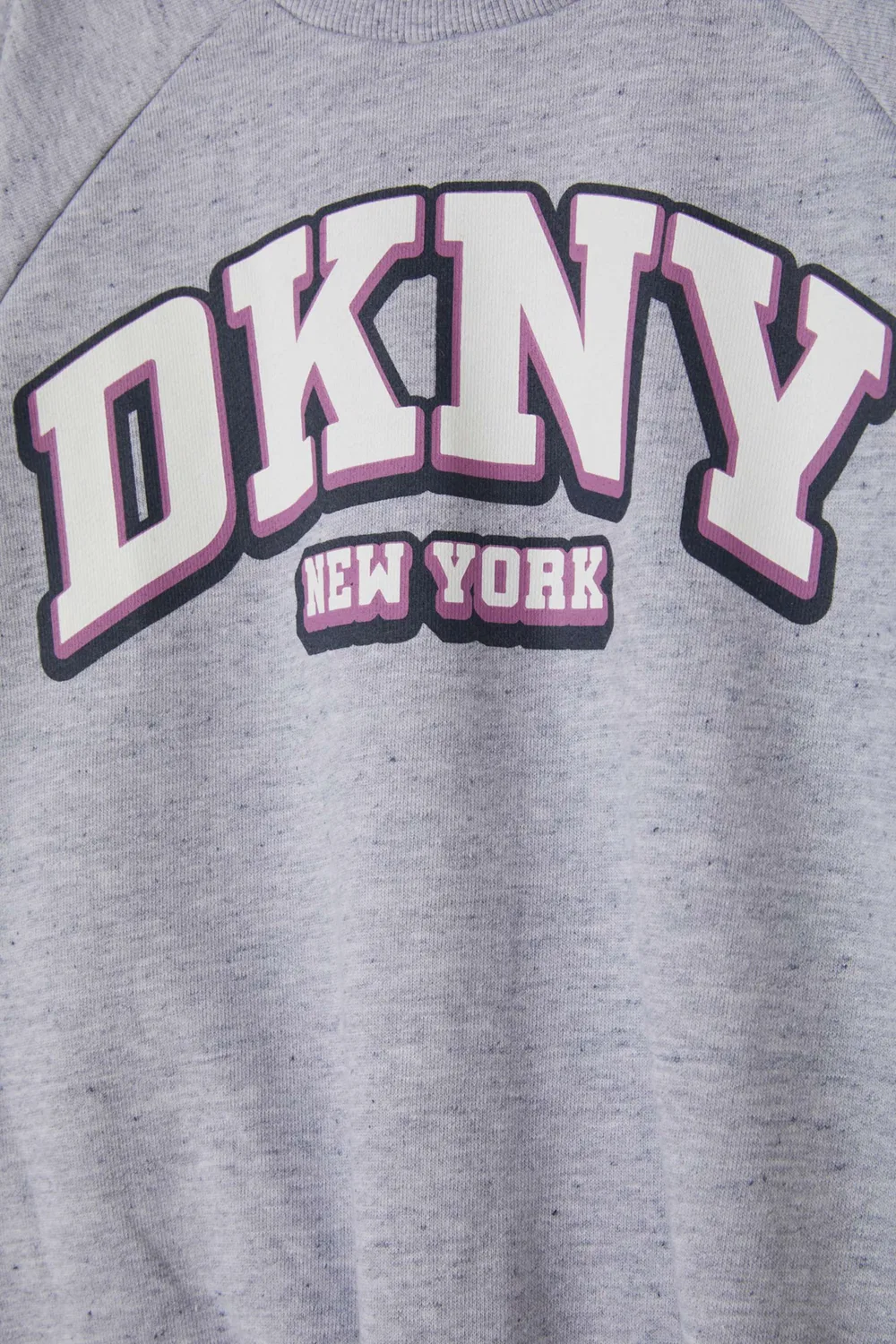 Свитшот хлопковый с логотипом DKNY — фото 4
