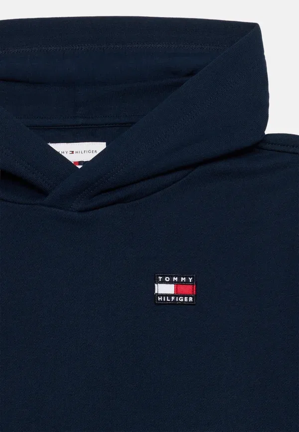 Худи из махровой ткани Tommy Hilfiger, темно-синий — фото 3