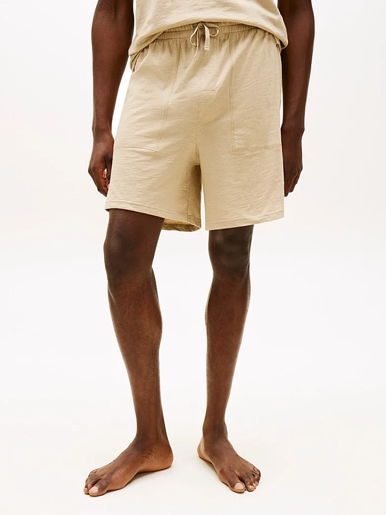 Шорты Tommy Hilfiger Essential Textured Jersey Pyjama, сандаловое дерево