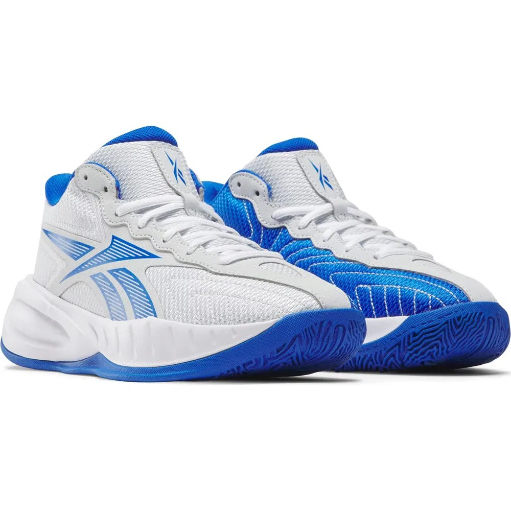 Детские баскетбольные кроссовки Reebok, Moon/Optimum Blue/White