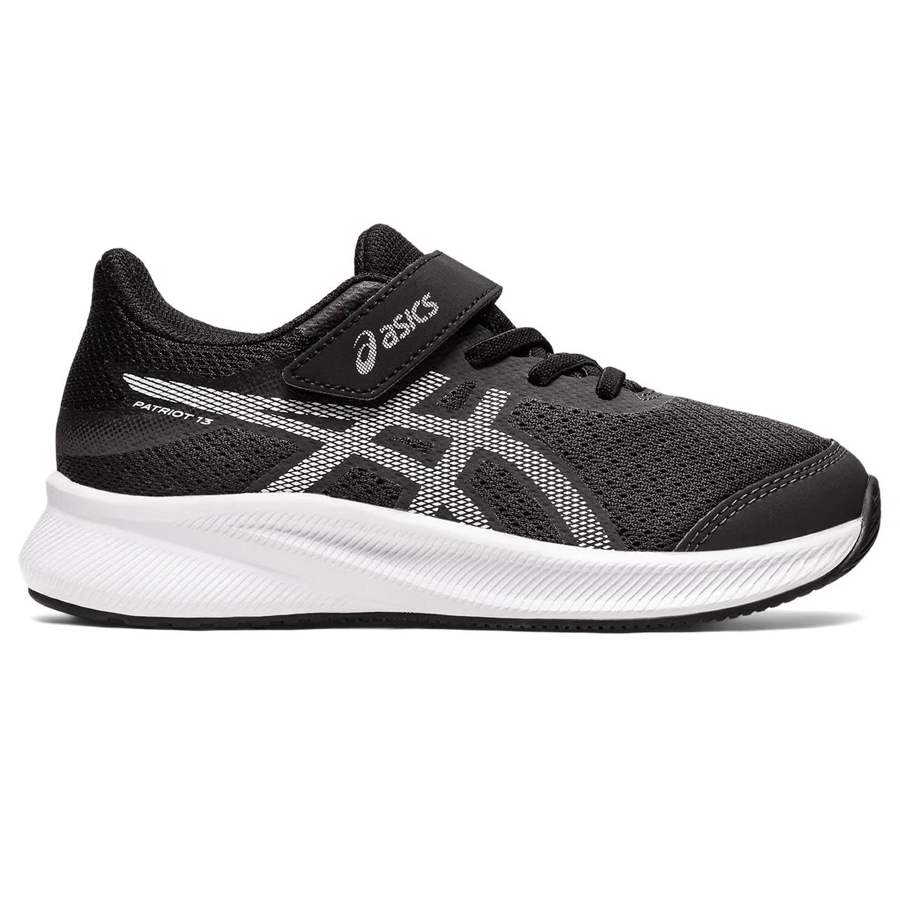 Детские кроссовки для мальчиков с амортизацией Patriot 13 Ps ASICS, Graphite Grey White — фото 3
