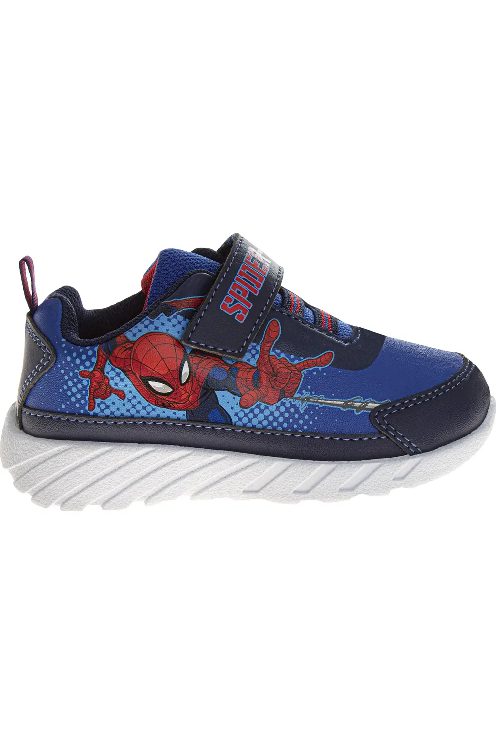 Кроссовки детские с супергероем Spider-Man JOSMO, синий/красный — фото 2