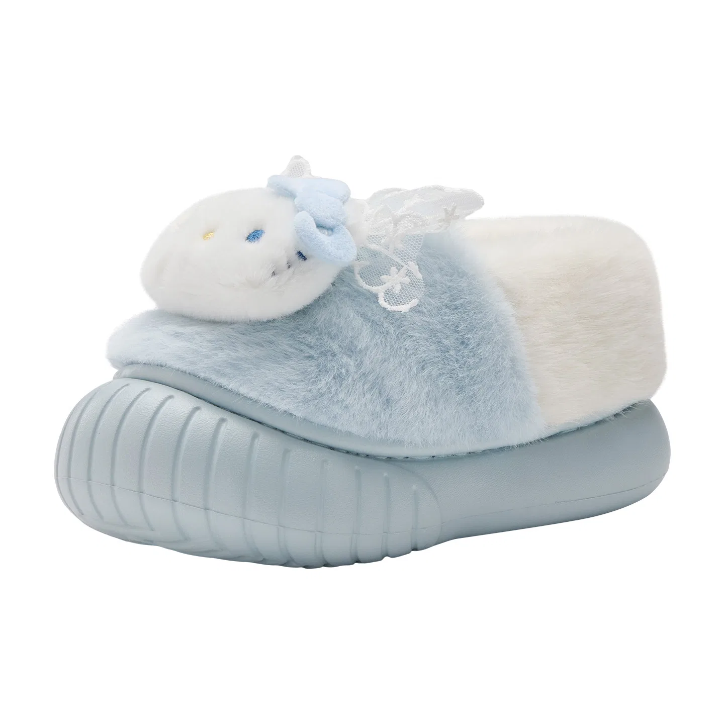 Детские домашние тапочки с принтом Sanrio TZLDN, Milk Blue
