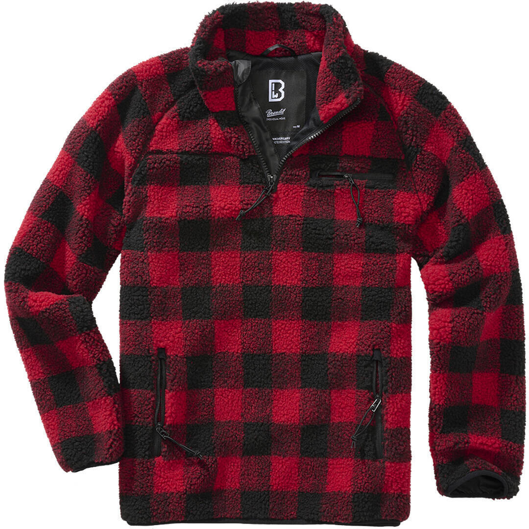 

Пуловер Brandit Teddyfleece, красный