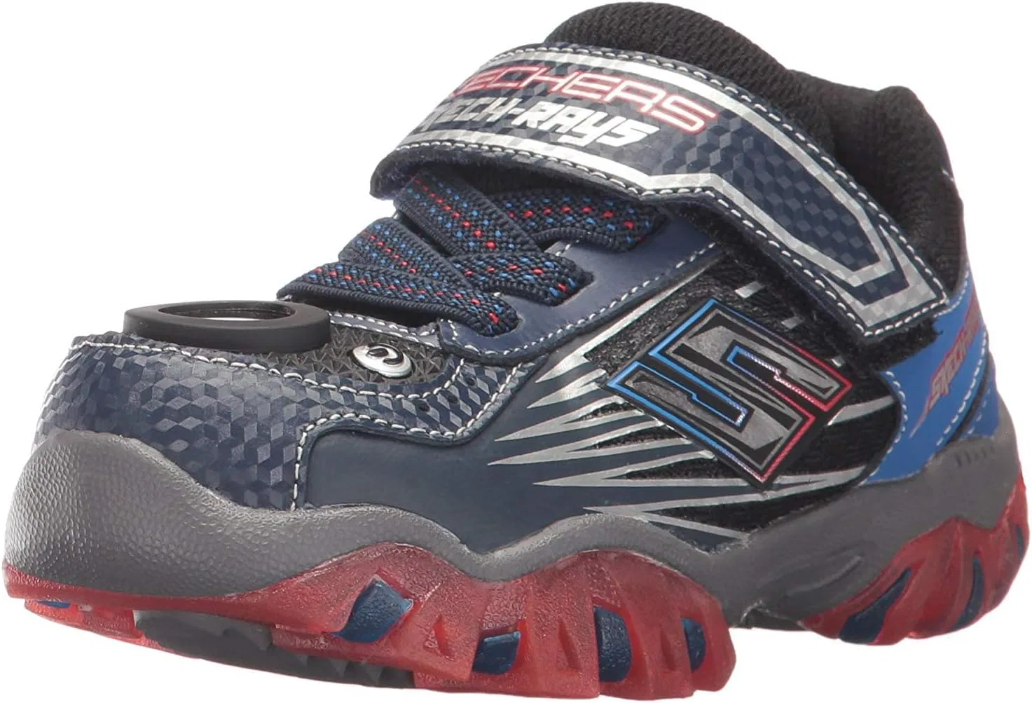 Детские кроссовки для мальчиков Street Lightz 2.0-90561l Skechers, Navy/Red