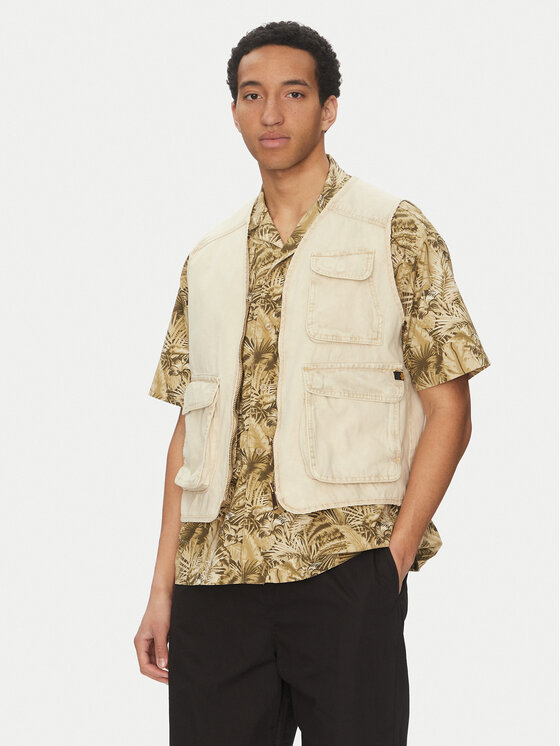 

Свободный жилет Canvas Acid Vest 156140 Alpha Industries, белый