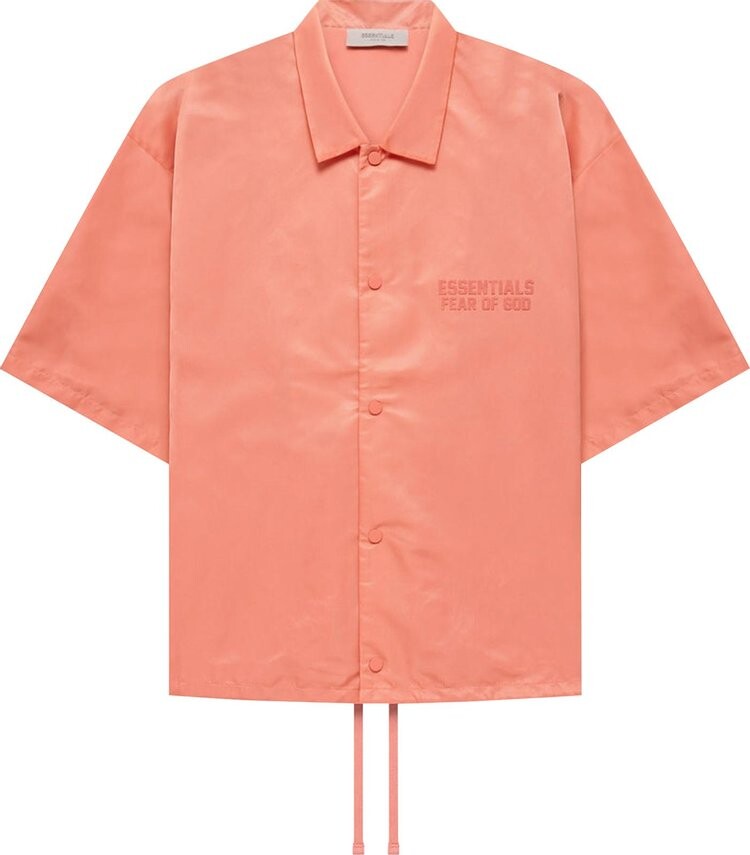 

Рубашка Fear of God Essentials Short-Sleeve Shirt 'Coral', оранжевый