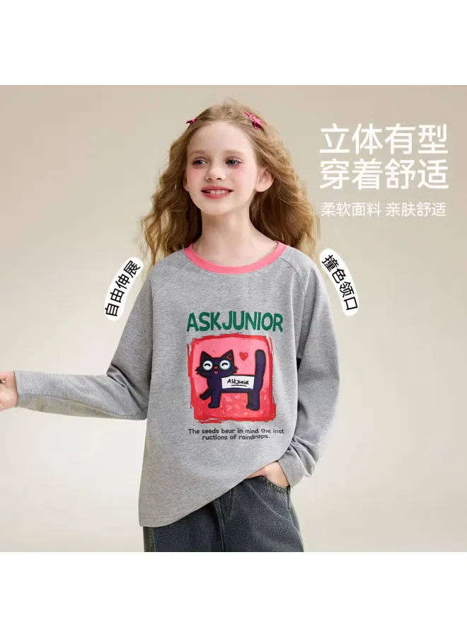 Лонгслив с длинным рукавом из хлопка Ask Junior — фото 3
