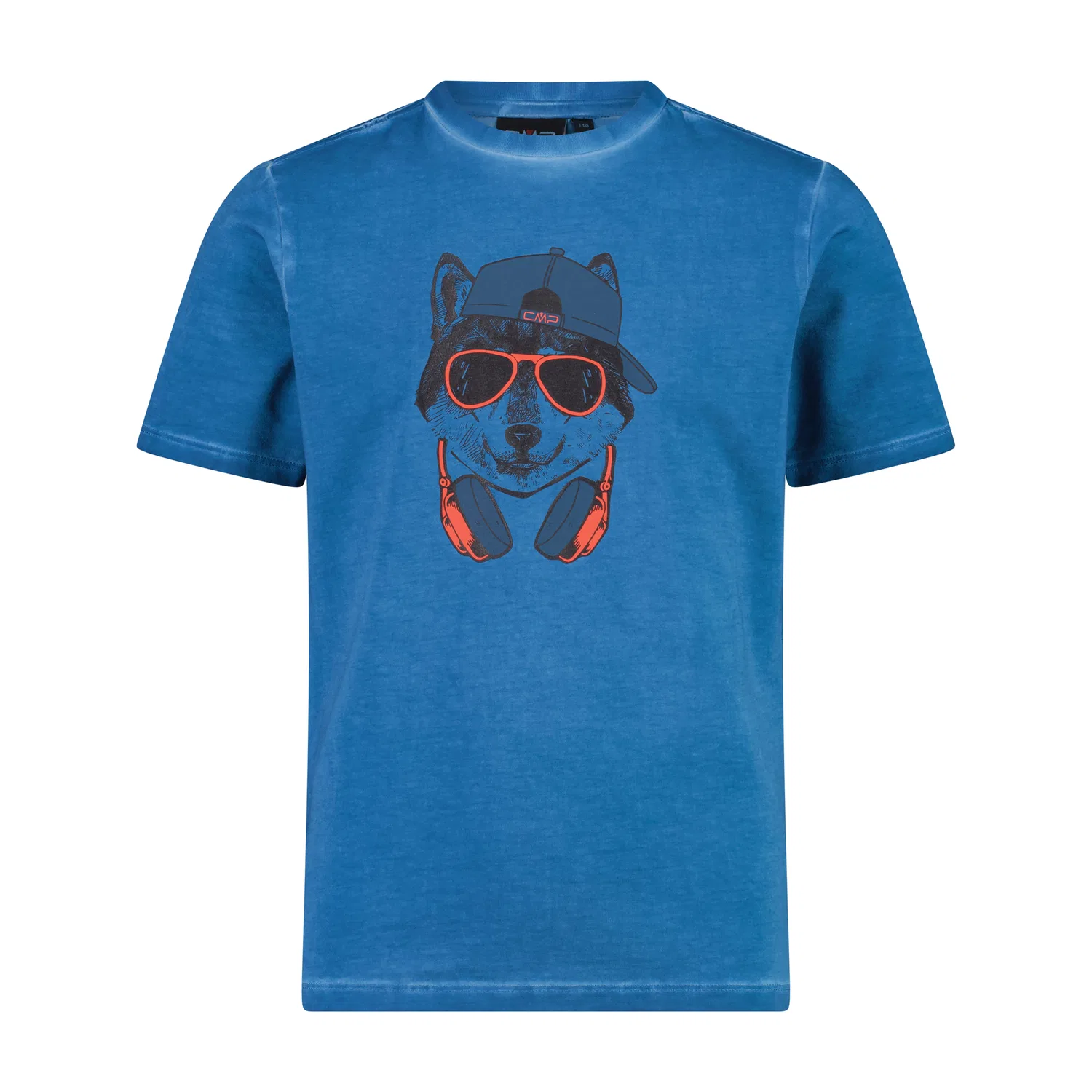 Детская футболка с принтом Kid T-Shirt Cmp, Konigsblau