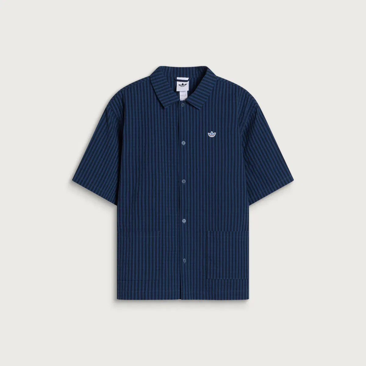 Мужская рубашка с пуговицами Resort Adidas, Night Indigo & Night Marine