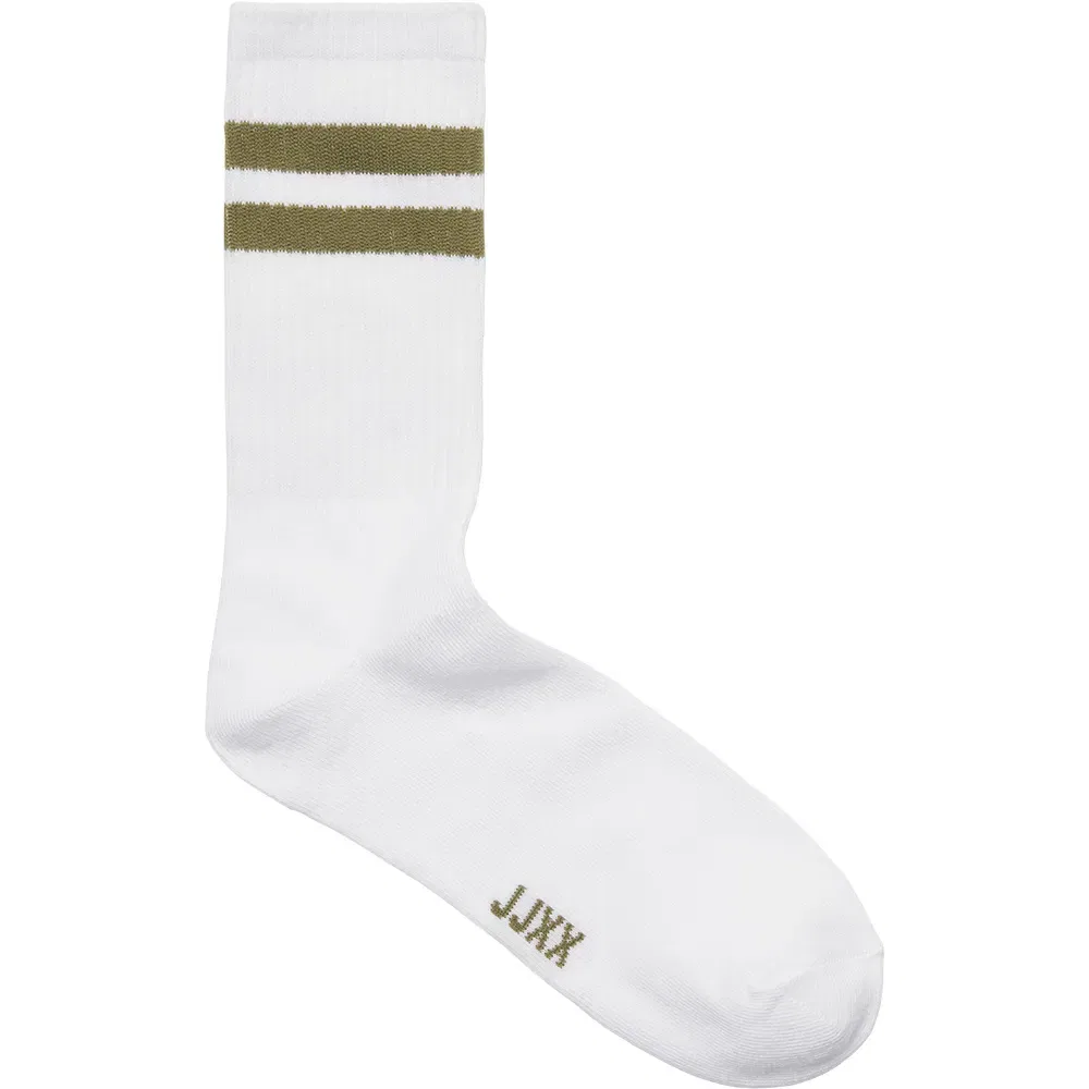 Детские носки для девочек с высоким голенищем Basic Tennis JJXX Jack & jones, White — фото 4