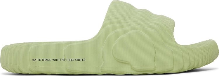 

Сандалии Adidas Adilette 22 Slides 'Magic Lime', зеленый