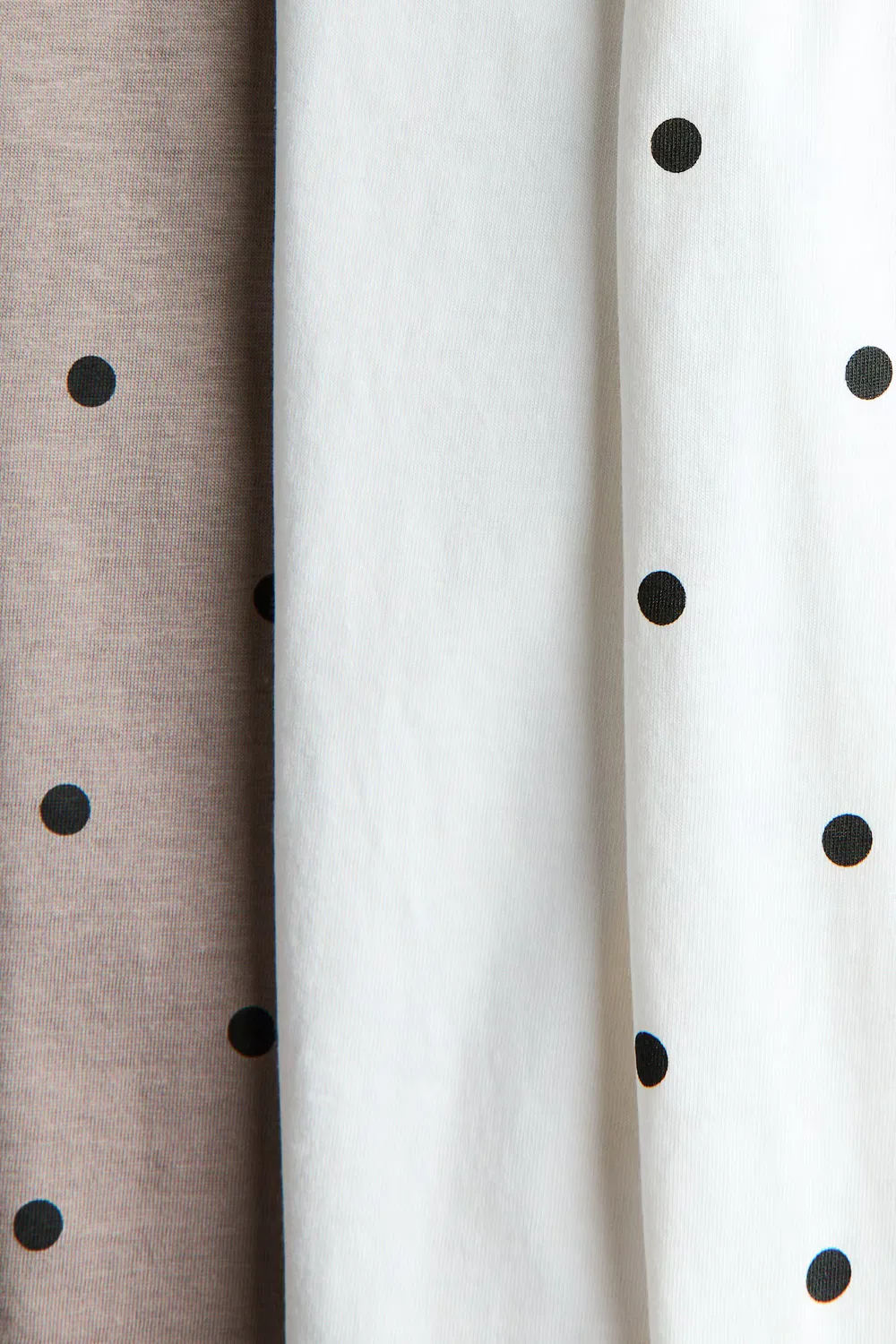 Набор из 3 футболок H&M, Mattrosameliert/Polka Dots — фото 2