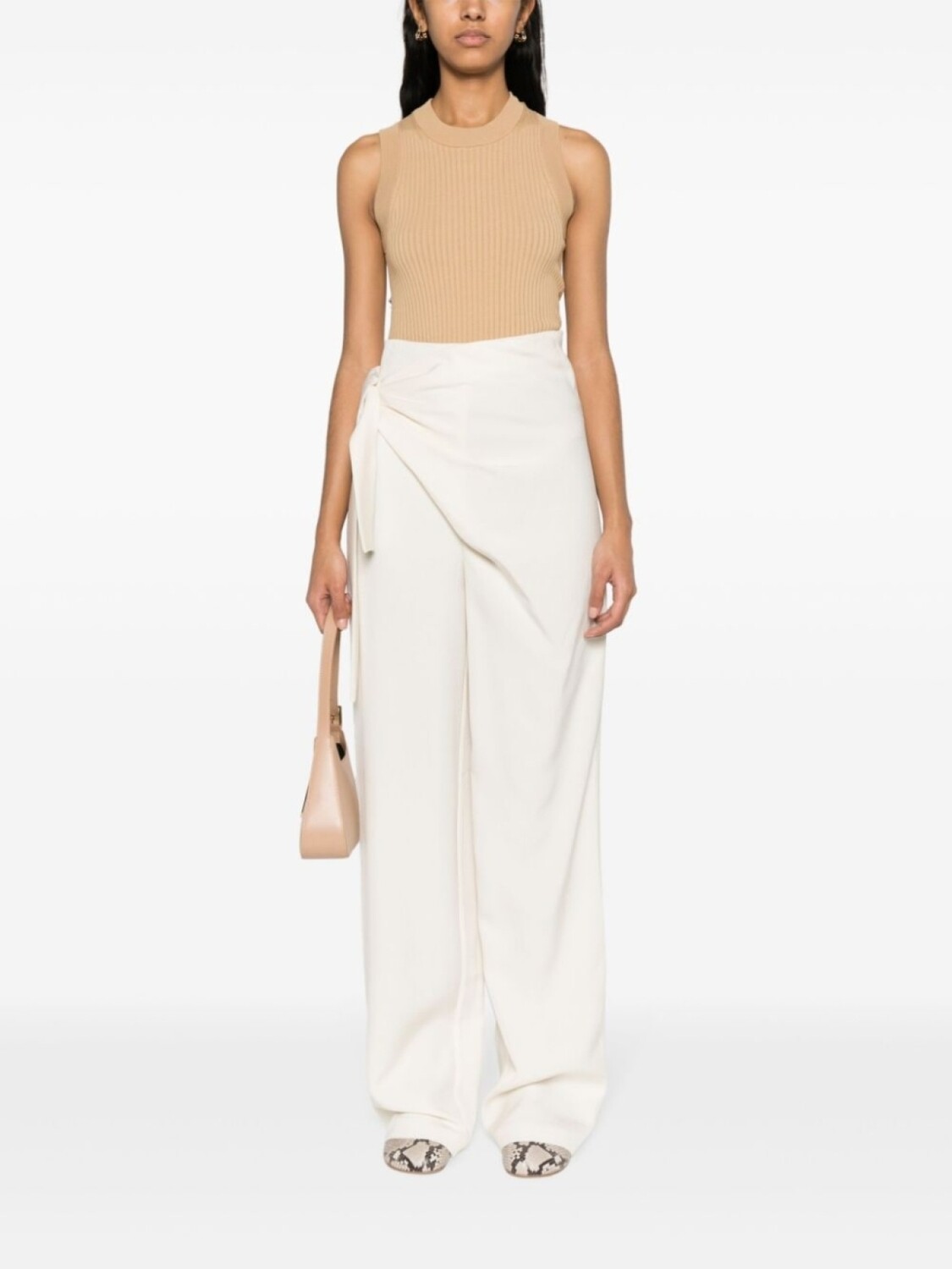 

Хлопковая майка Toledo Sportmax, бежевый