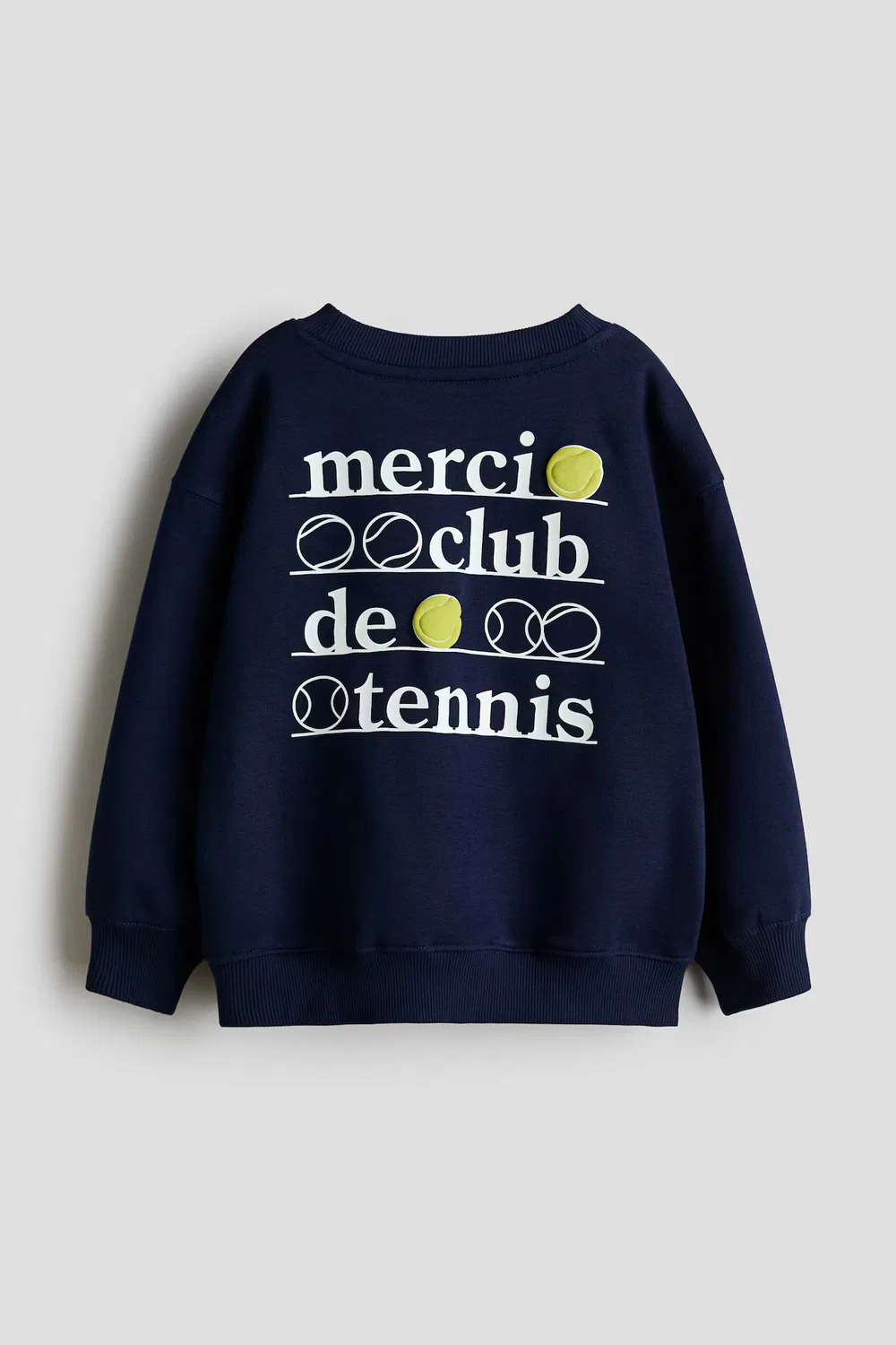 Толстовка с принтом H&M, Marineblau/Club De Tennis — фото 3
