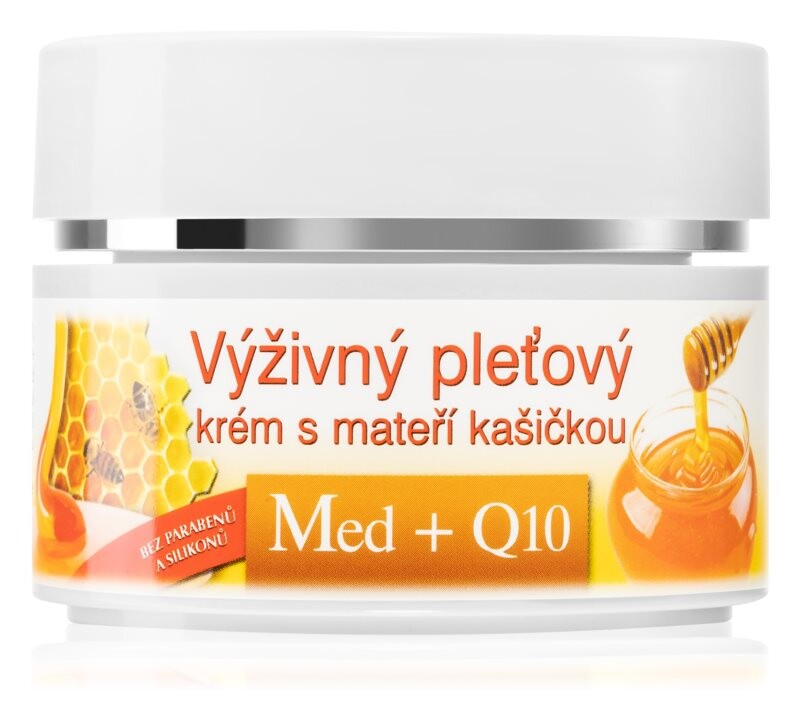 

Питательный крем с маточным молочком Bione Cosmetics Honey + Q10