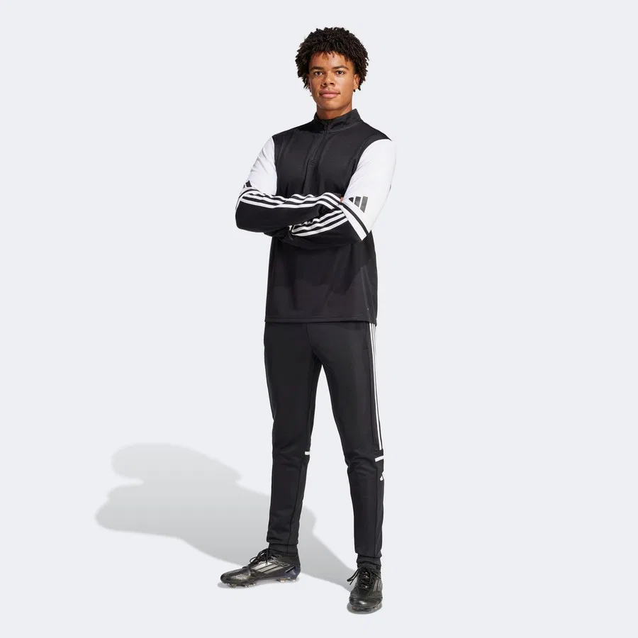 Свитшот футбольный с длинным рукавом Squadra 25 adidas, Черный — фото 4