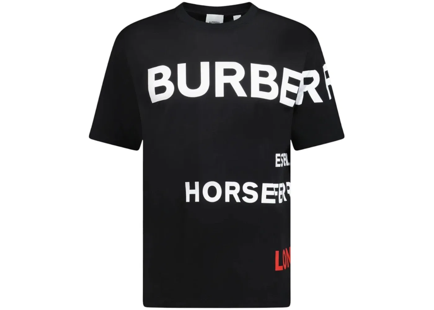 Мужская футболка с принтом Horseferry Burberry, Black