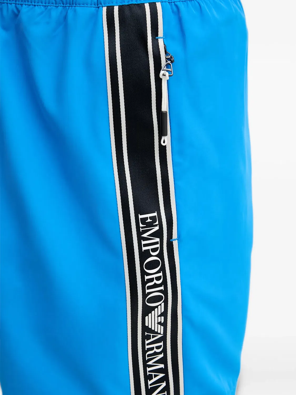 Плавательные шорты синего цвета Emporio Armani, синий — фото 2