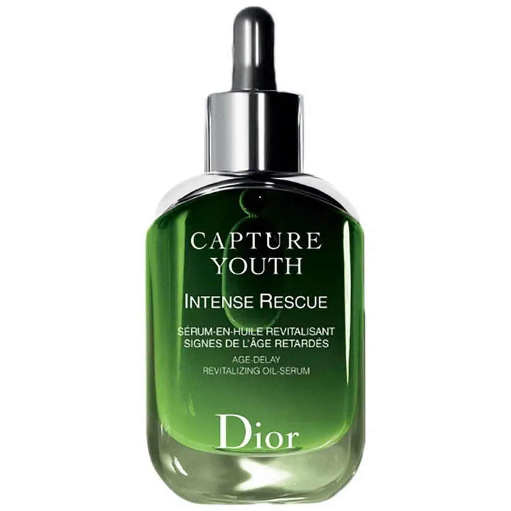 Сыворотка восстанавливающая Capture Youth Intense Rescue Dior, зеленый
