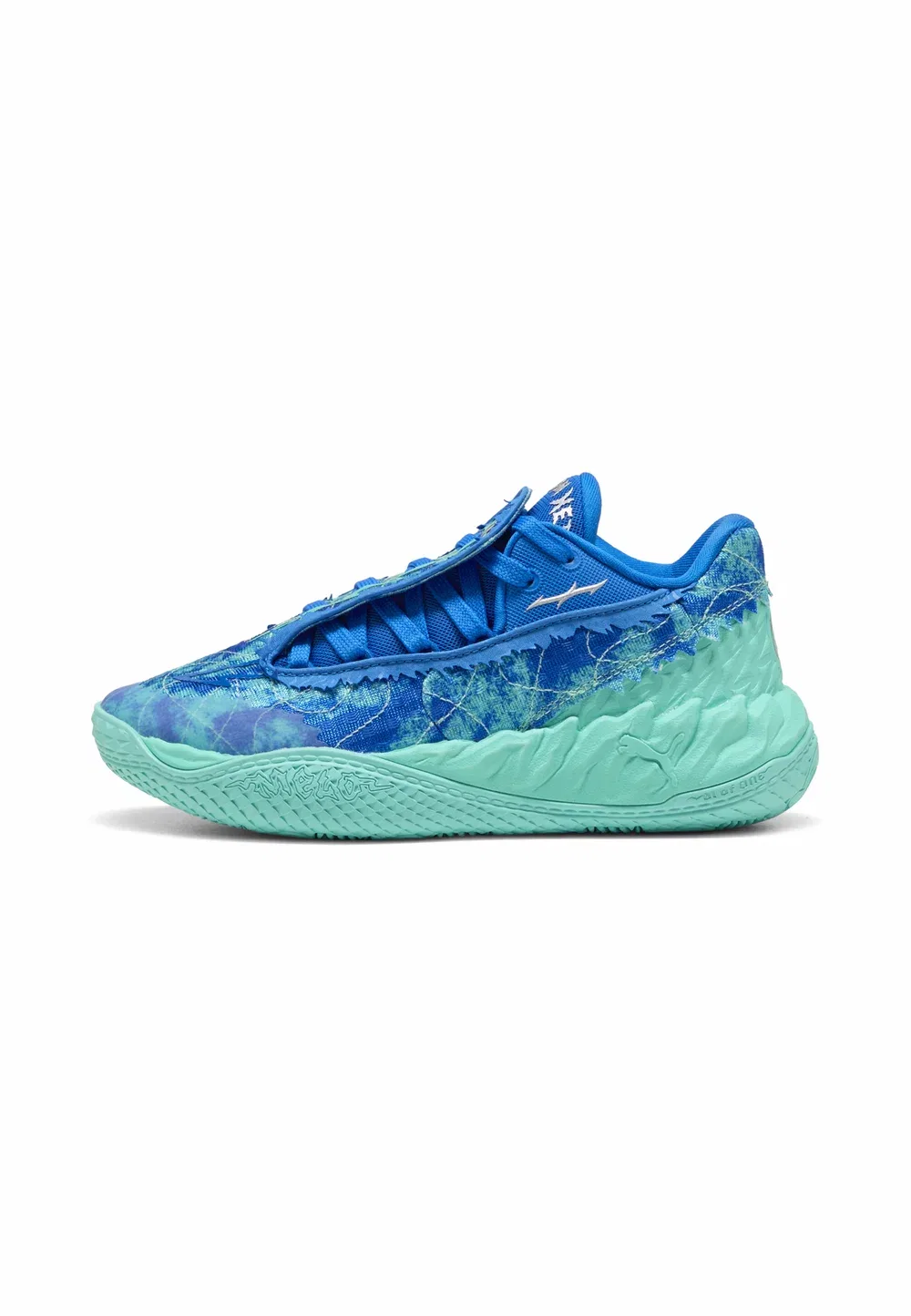 Mb.05 lo team basketballschuhe unisex - баскетбольные кроссовки Puma, Ultra Blue-Intense Mint