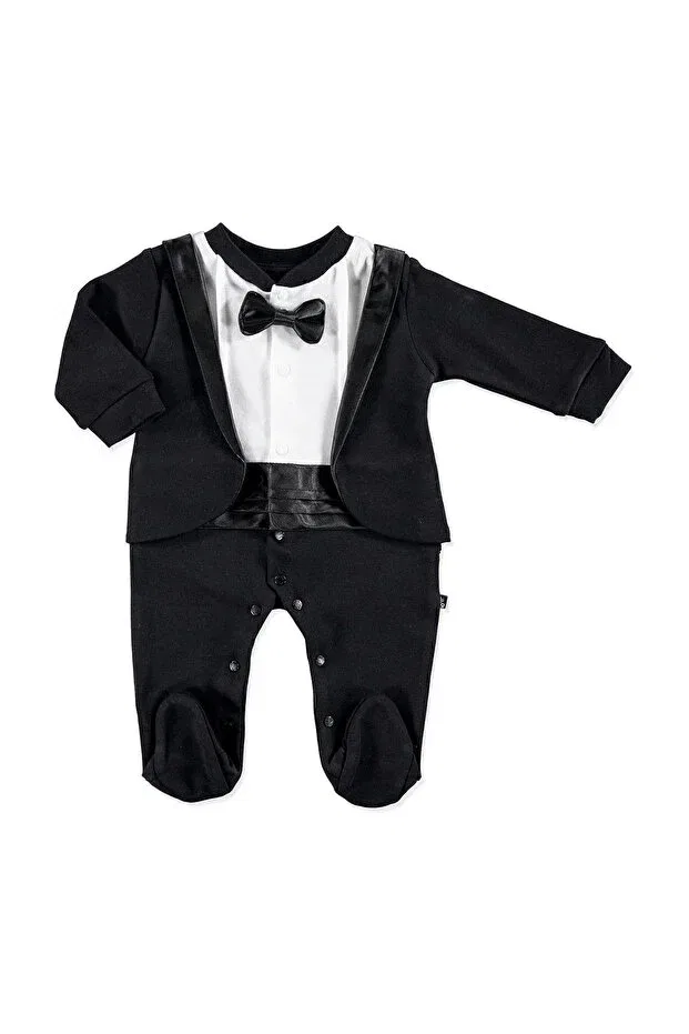 Детский комбинезон для мальчиков хлопковый Generic Brands, Black