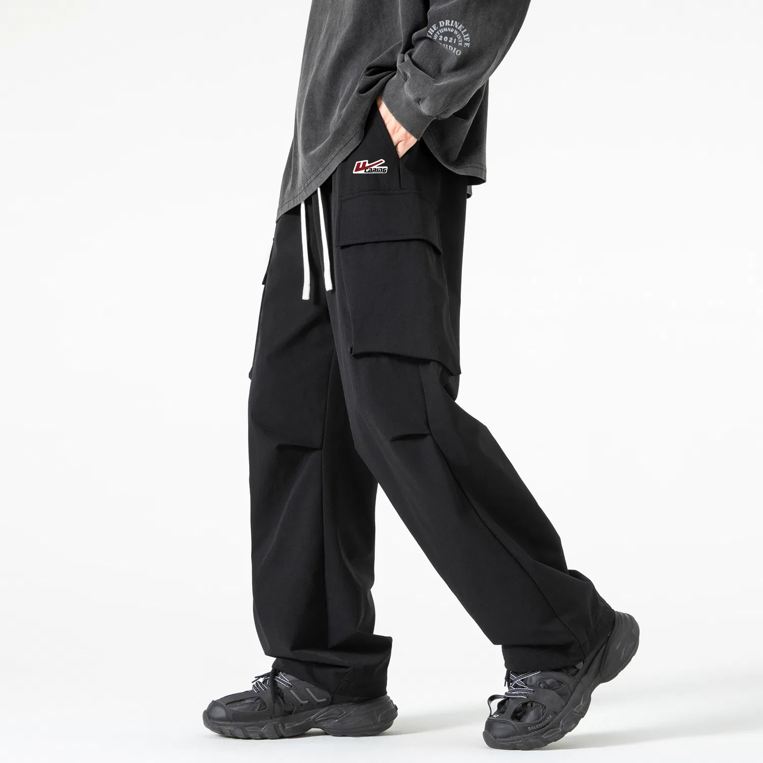Детские карго-брюки с принтом Cargo Pants Unisex Moderate WARRIOR — фото 3
