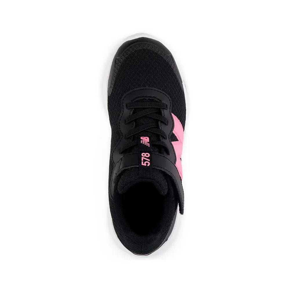 Кроссовки со шнурками и ремешком New Balance 578v1, черный — фото 4