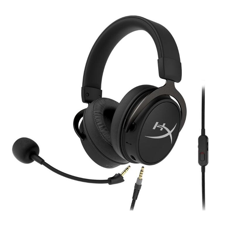 

Игровая гарнитура HYPERX Cloud MIX Wired, для ПК и игровых консолей, bluetooth, черная HX-HSCAM-GM